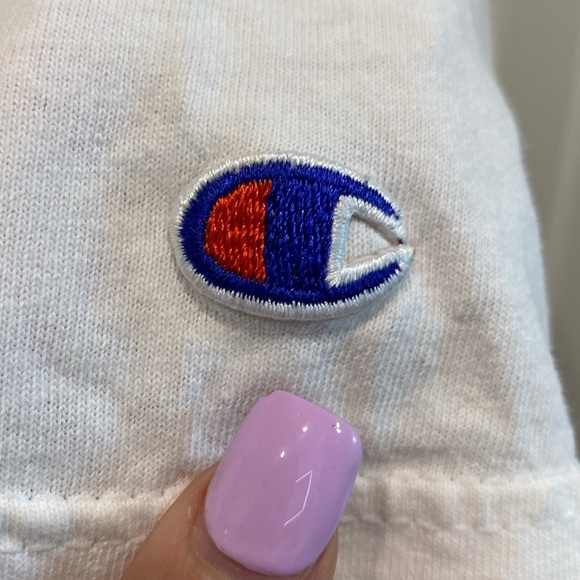 Y2K Manhattanville College Tshirt by Champion | Size Medium unisex - Picture 3 of 7